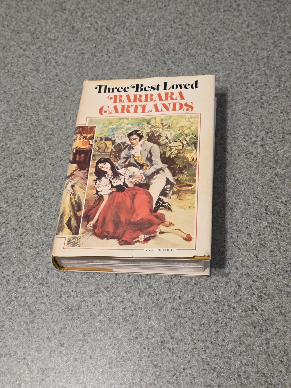 Three Best Loved Hardcover Book By Barbara Cartlands